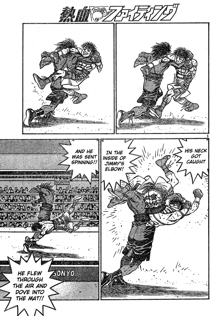 Hajime no Ippo Chapter 732 — page 5