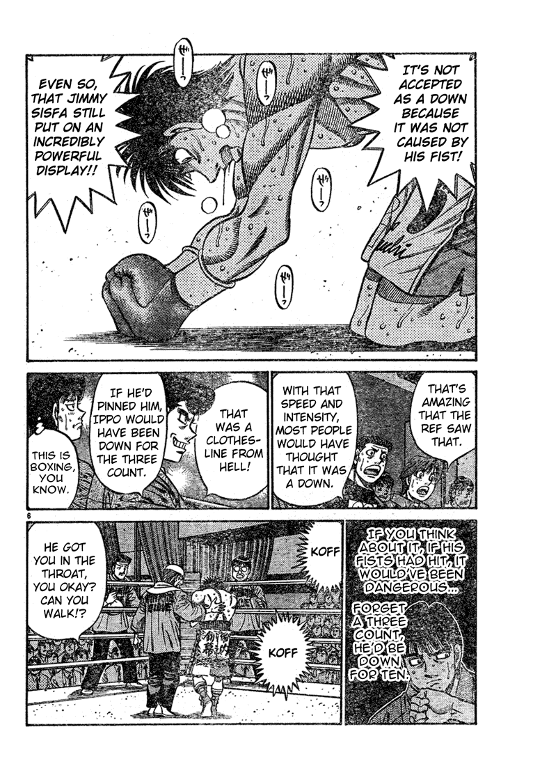 Hajime no Ippo Chapter 732 — page 6