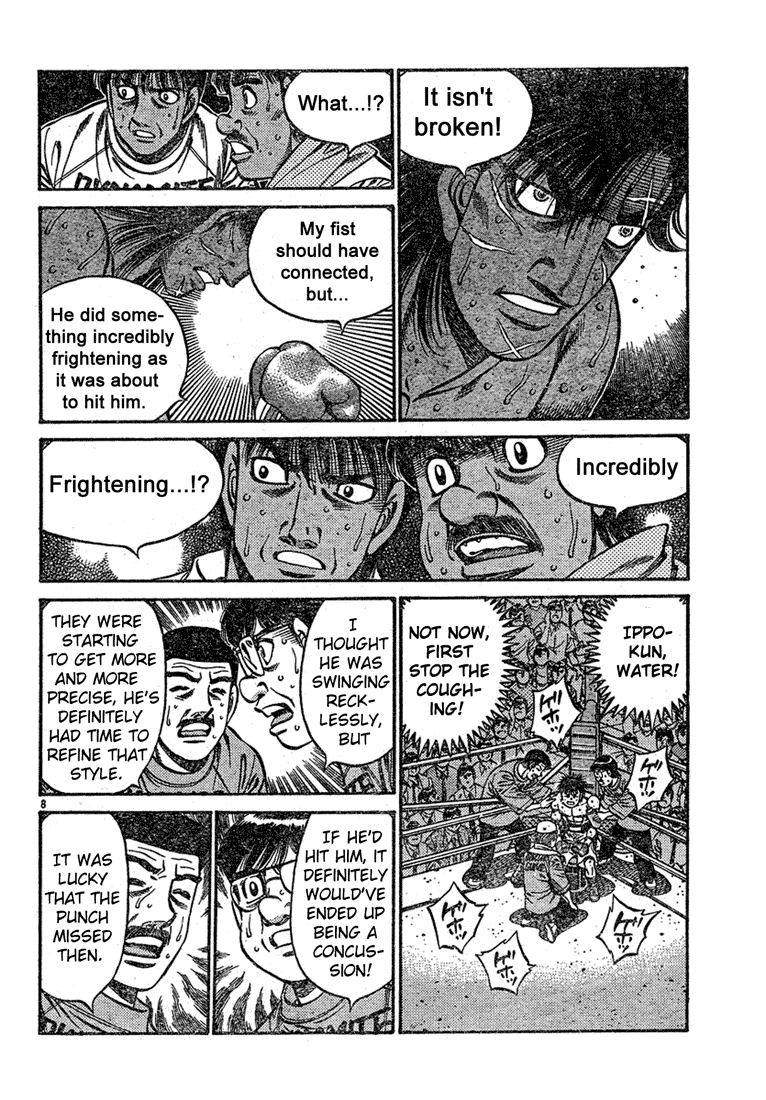 Hajime no Ippo Chapter 732 — page 8