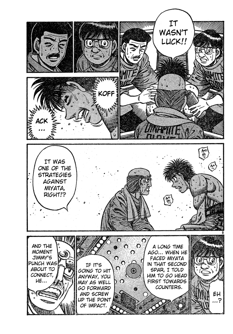 Hajime no Ippo Chapter 732 — page 9