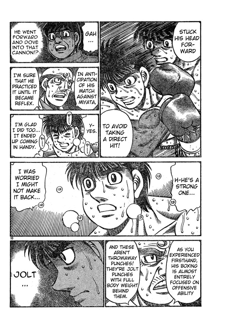 Hajime no Ippo Chapter 732 — page 10