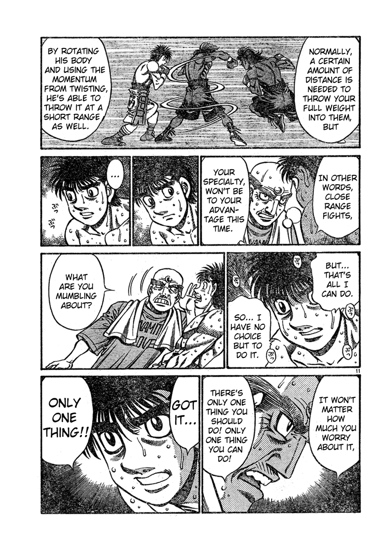 Hajime no Ippo Chapter 732 — page 11