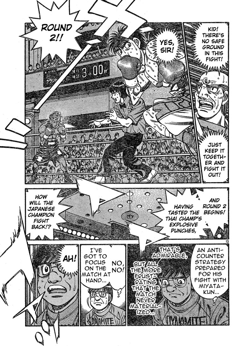 Hajime no Ippo Chapter 732 — page 13