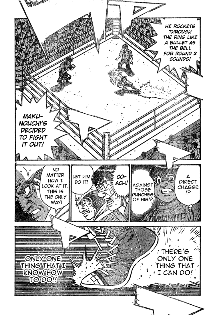 Hajime no Ippo Chapter 733 — page 2
