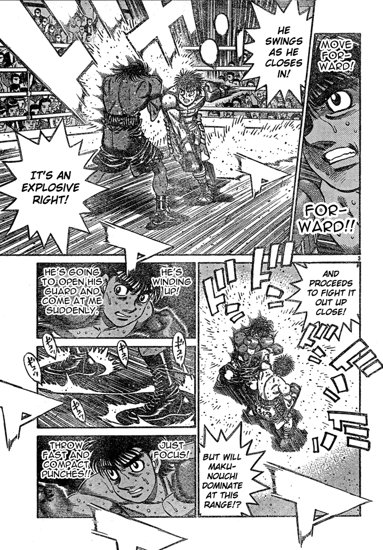 Hajime no Ippo Chapter 733 — page 3