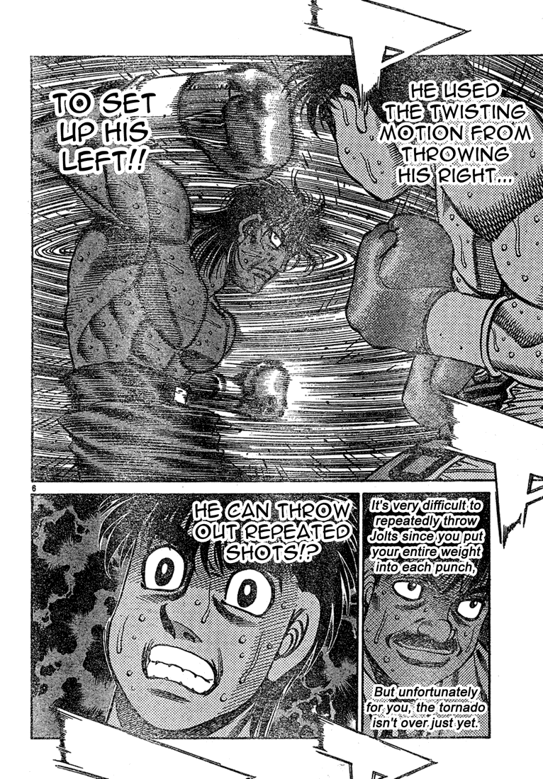 Hajime no Ippo Chapter 733 — page 6