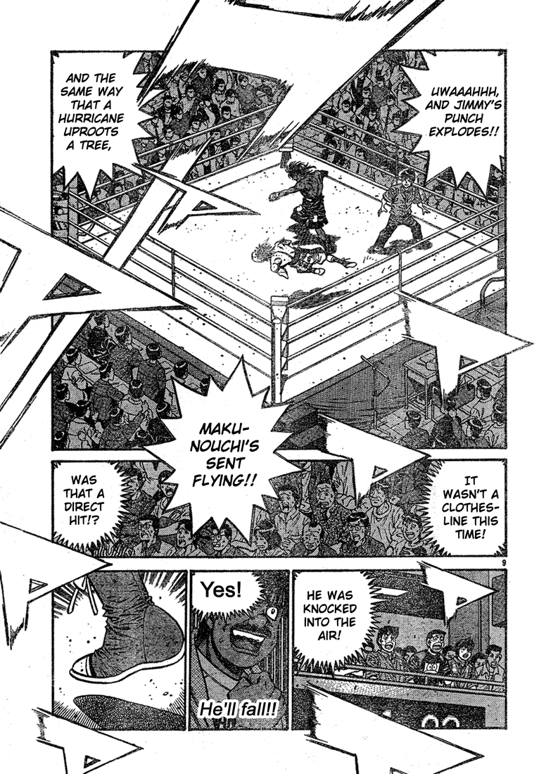 Hajime no Ippo Chapter 733 — page 9
