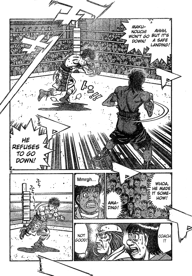 Hajime no Ippo Chapter 733 — page 10