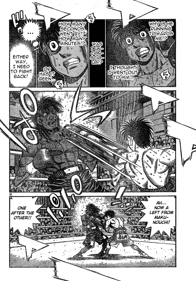 Hajime no Ippo Chapter 733 — page 12