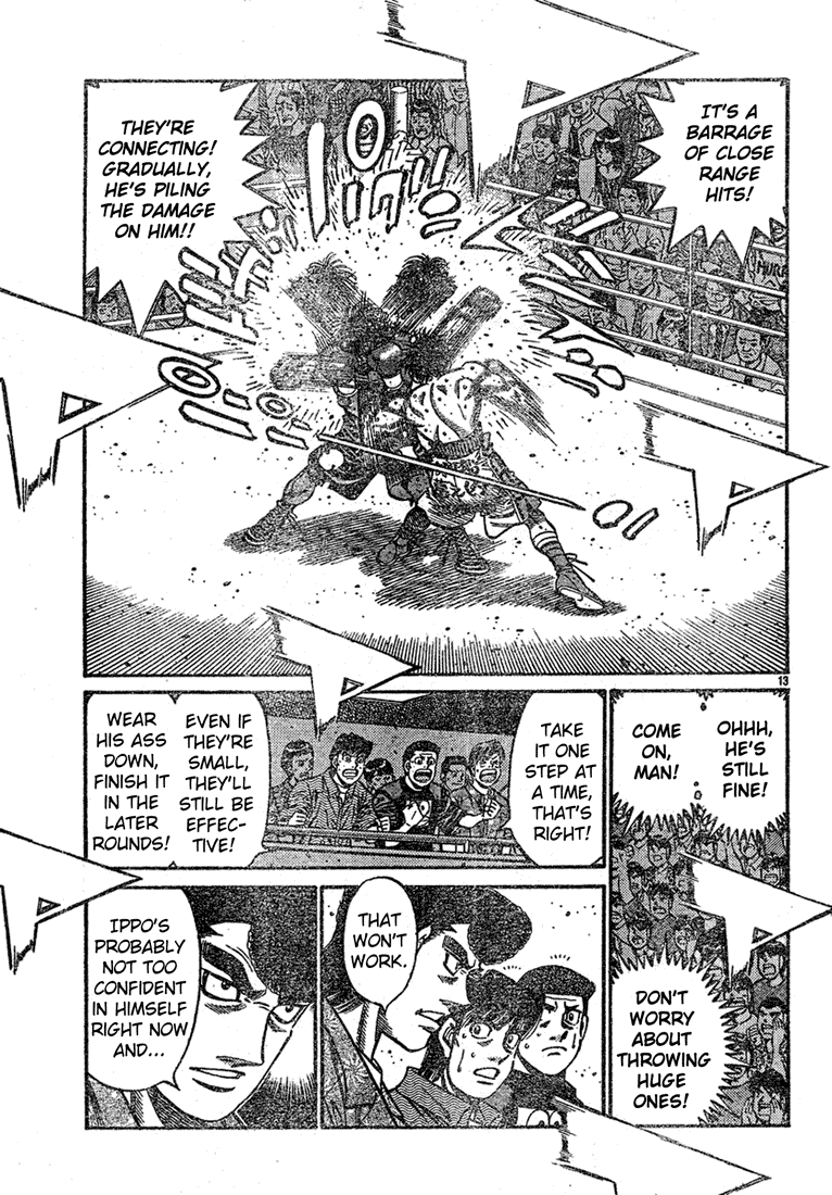 Hajime no Ippo Chapter 733 — page 13