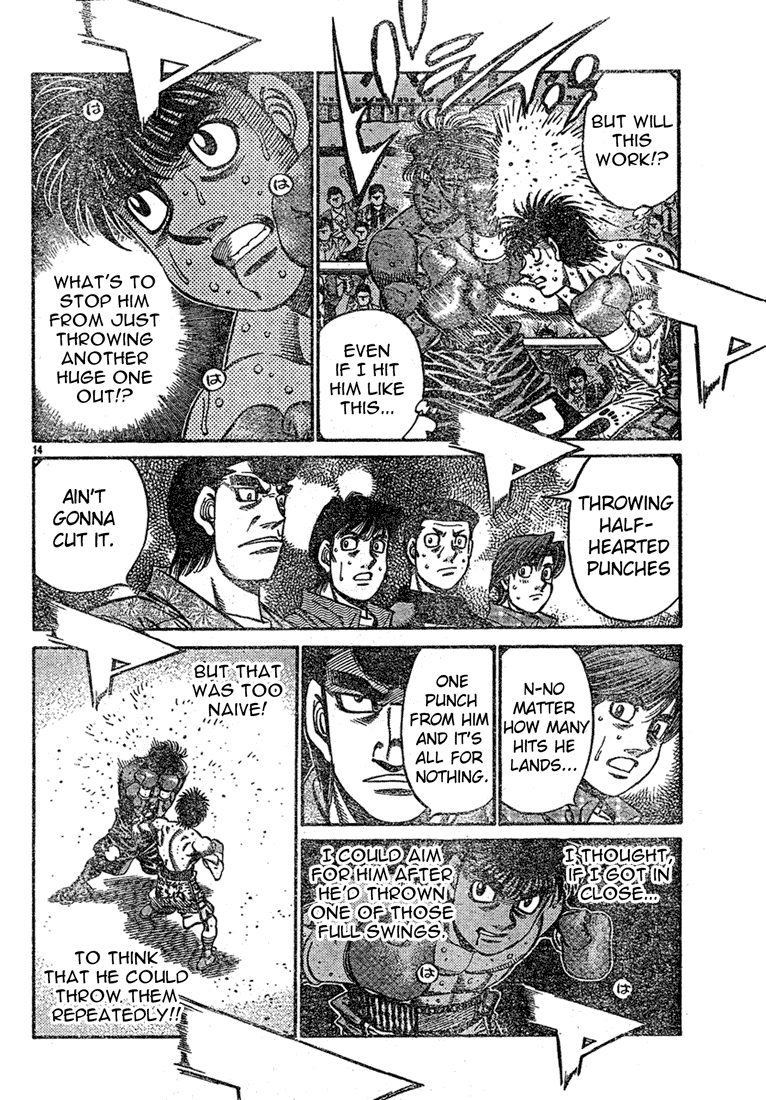 Hajime no Ippo Chapter 733 — page 14