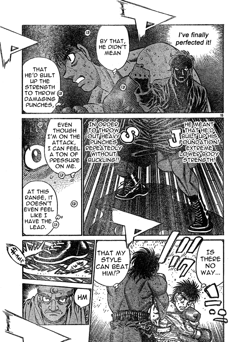 Hajime no Ippo Chapter 733 — page 15