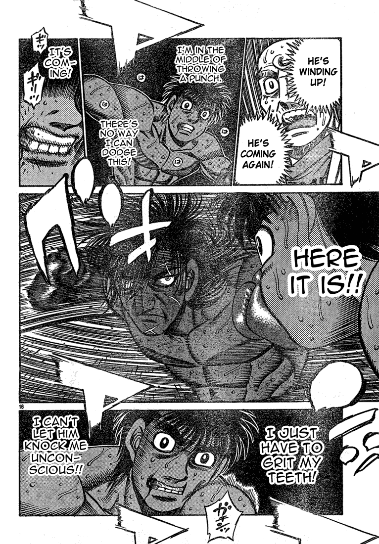 Hajime no Ippo Chapter 733 — page 16