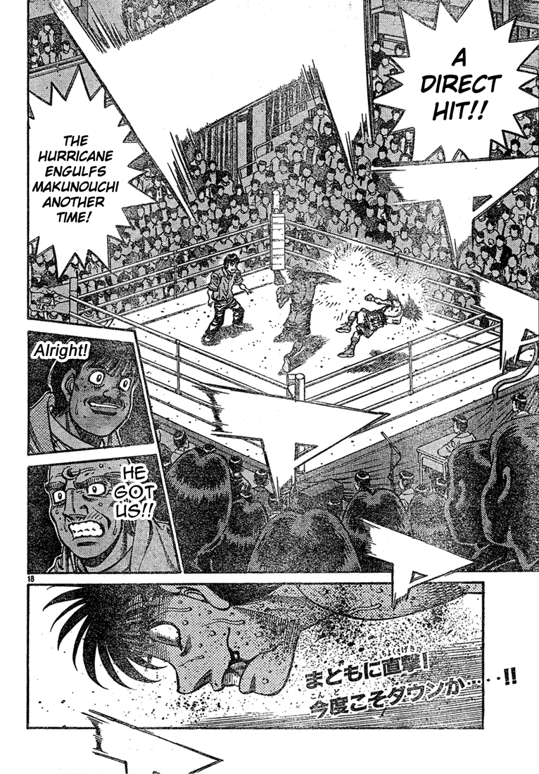 Hajime no Ippo Chapter 733 — page 18