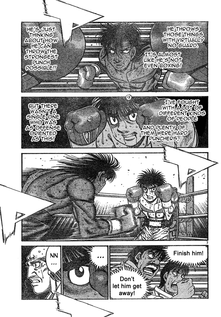 Hajime no Ippo Chapter 734 — page 7