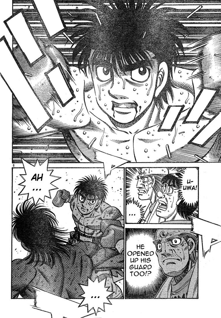 Hajime no Ippo Chapter 734 — page 8
