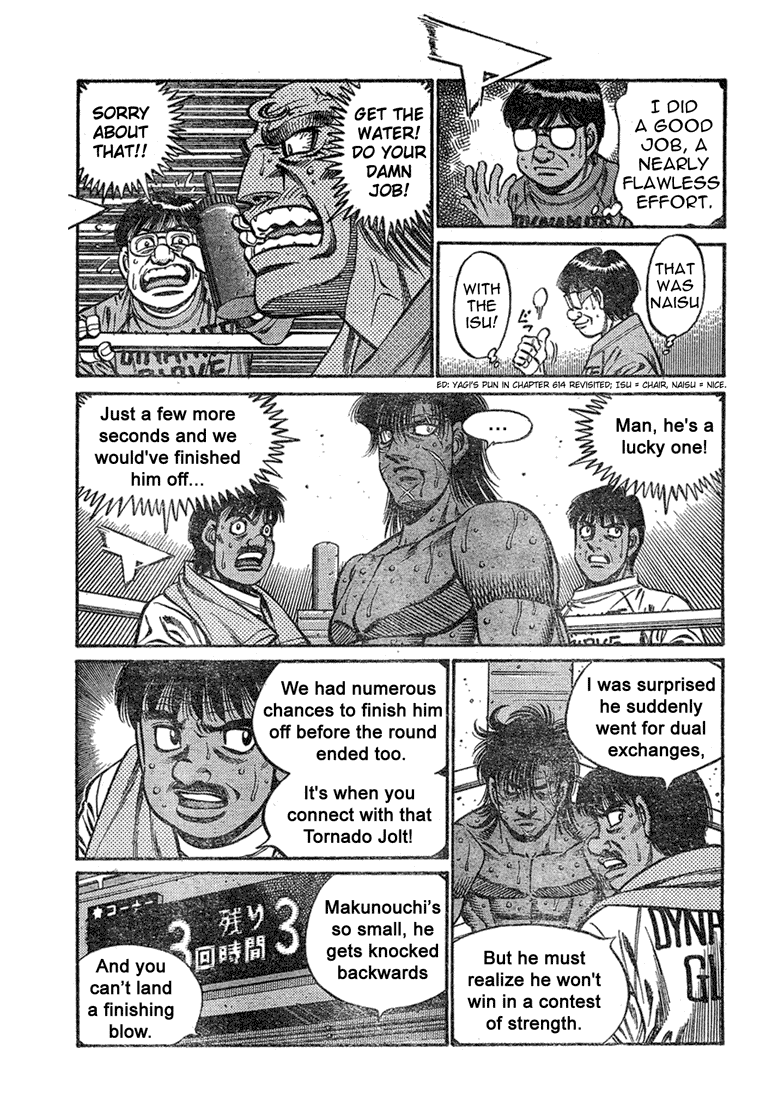 Hajime no Ippo Chapter 735 — page 3