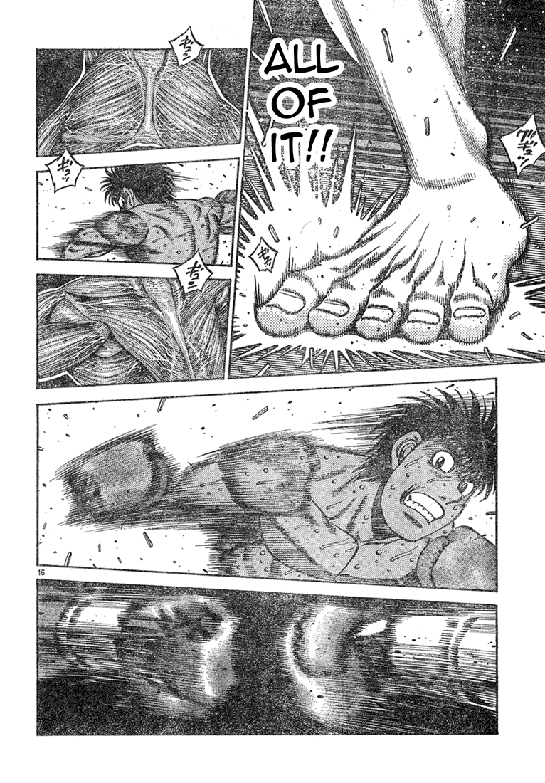 Hajime no Ippo Chapter 735 — page 15