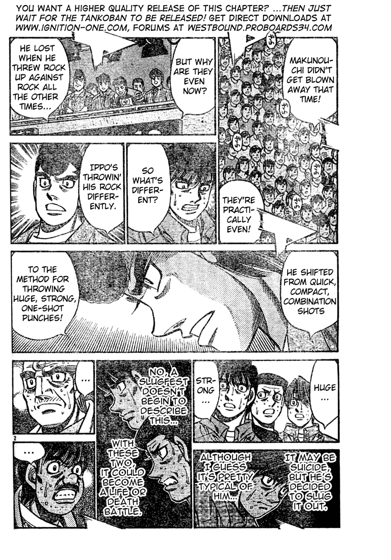 Hajime no Ippo Chapter 736 — page 2