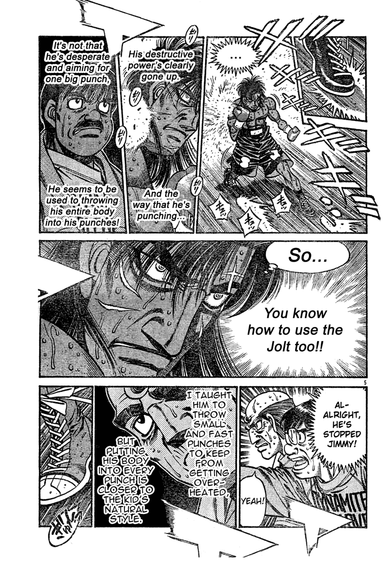 Hajime no Ippo Chapter 736 — page 5