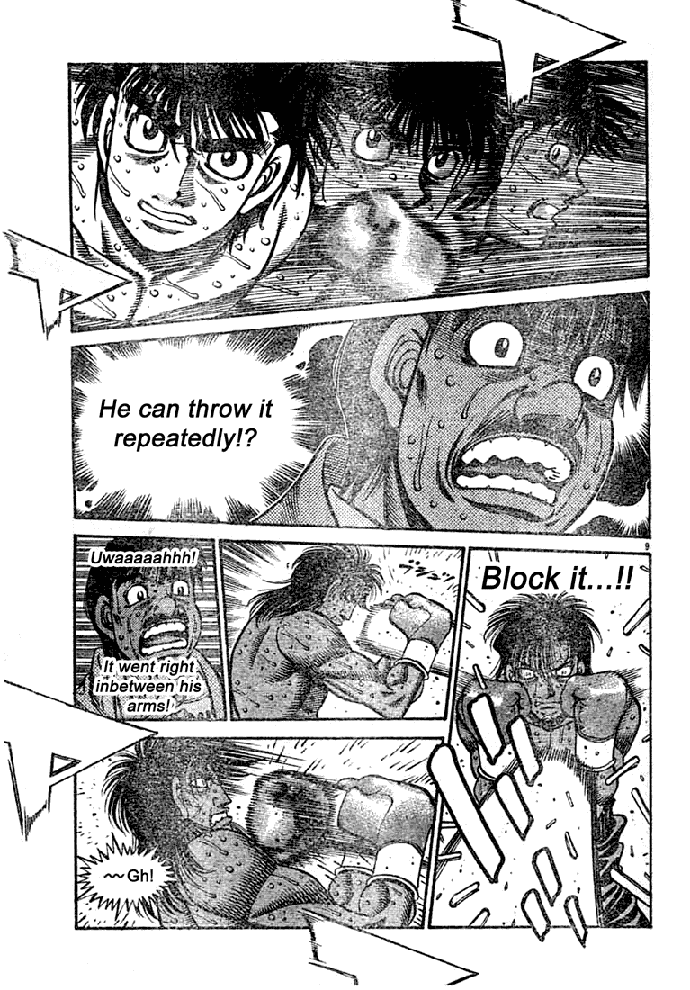 Hajime no Ippo Chapter 736 — page 9