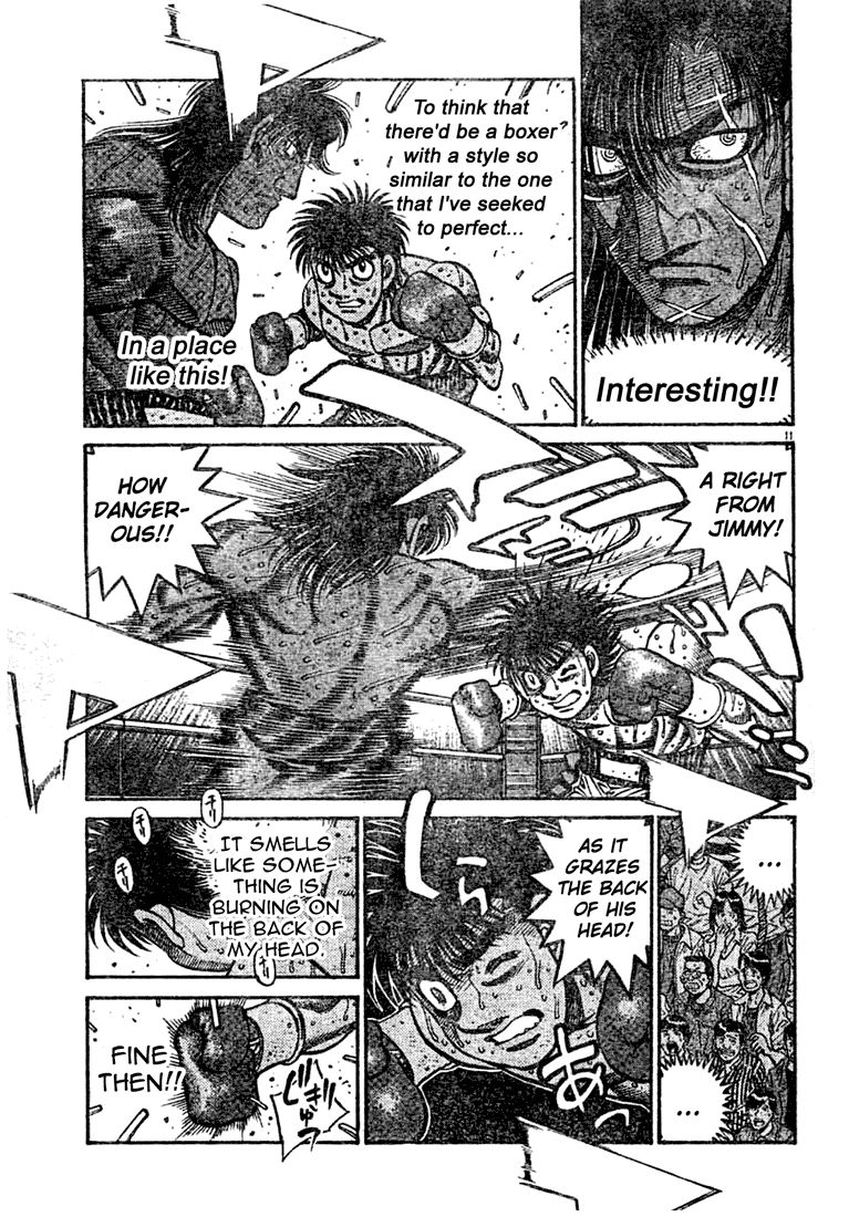 Hajime no Ippo Chapter 736 — page 11