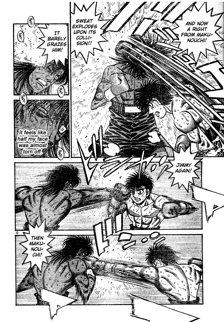 Hajime no Ippo Chapter 736 — page 12