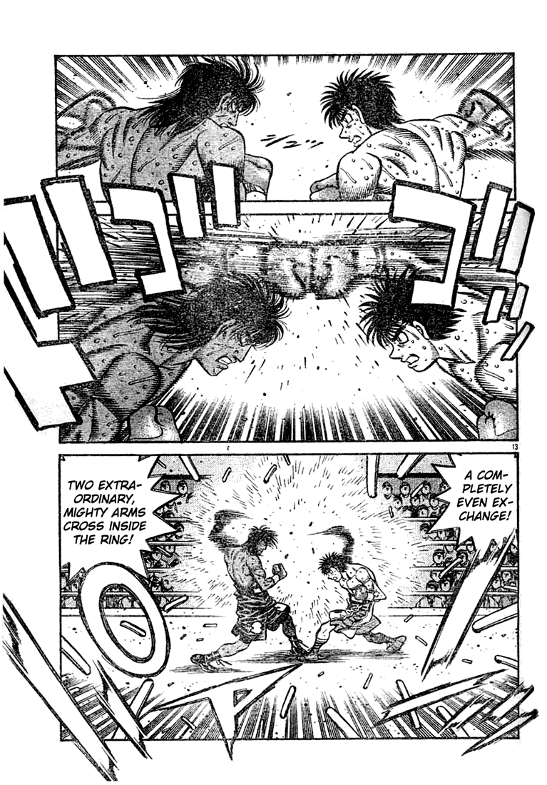 Hajime no Ippo Chapter 736 — page 13
