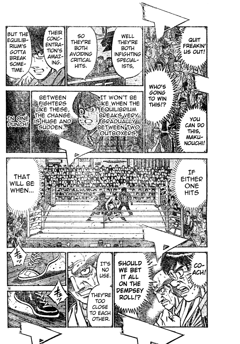 Hajime no Ippo Chapter 736 — page 14