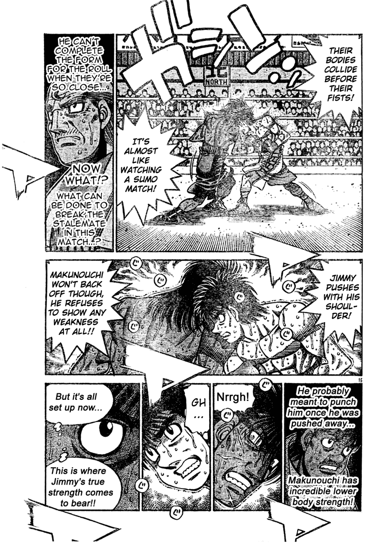Hajime no Ippo Chapter 736 — page 15