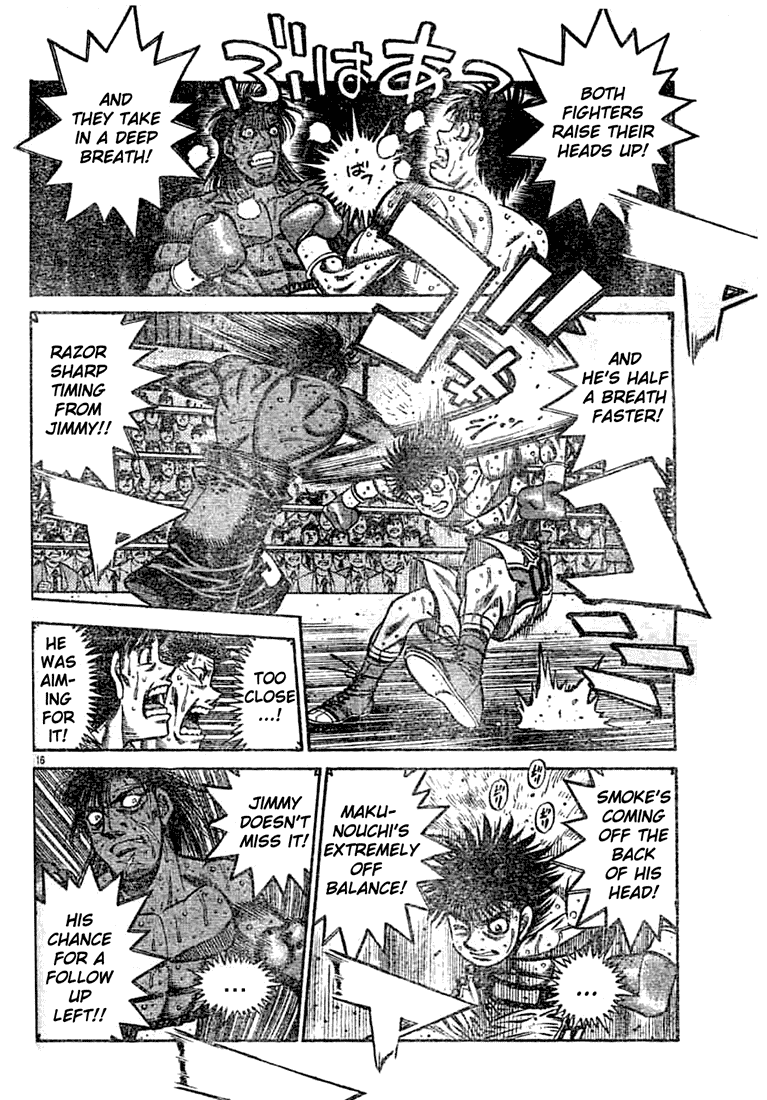 Hajime no Ippo Chapter 736 — page 16