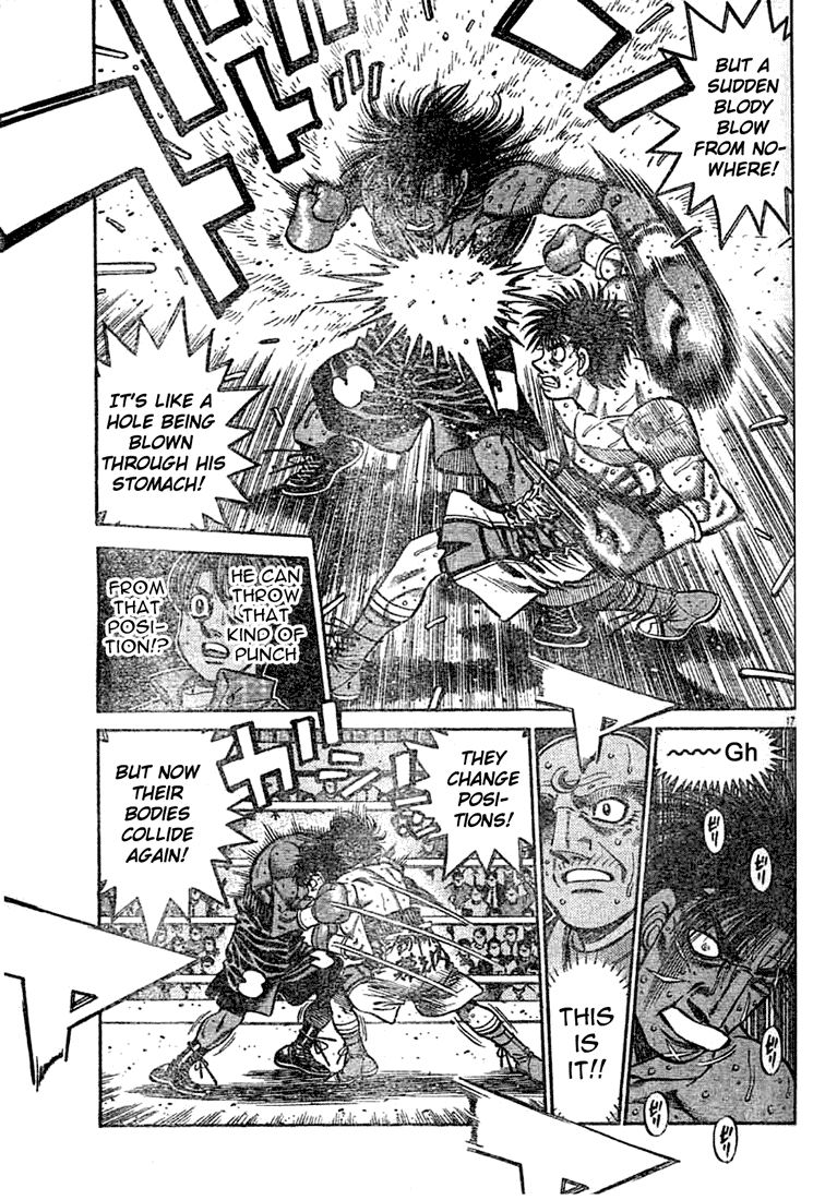 Hajime no Ippo Chapter 736 — page 17