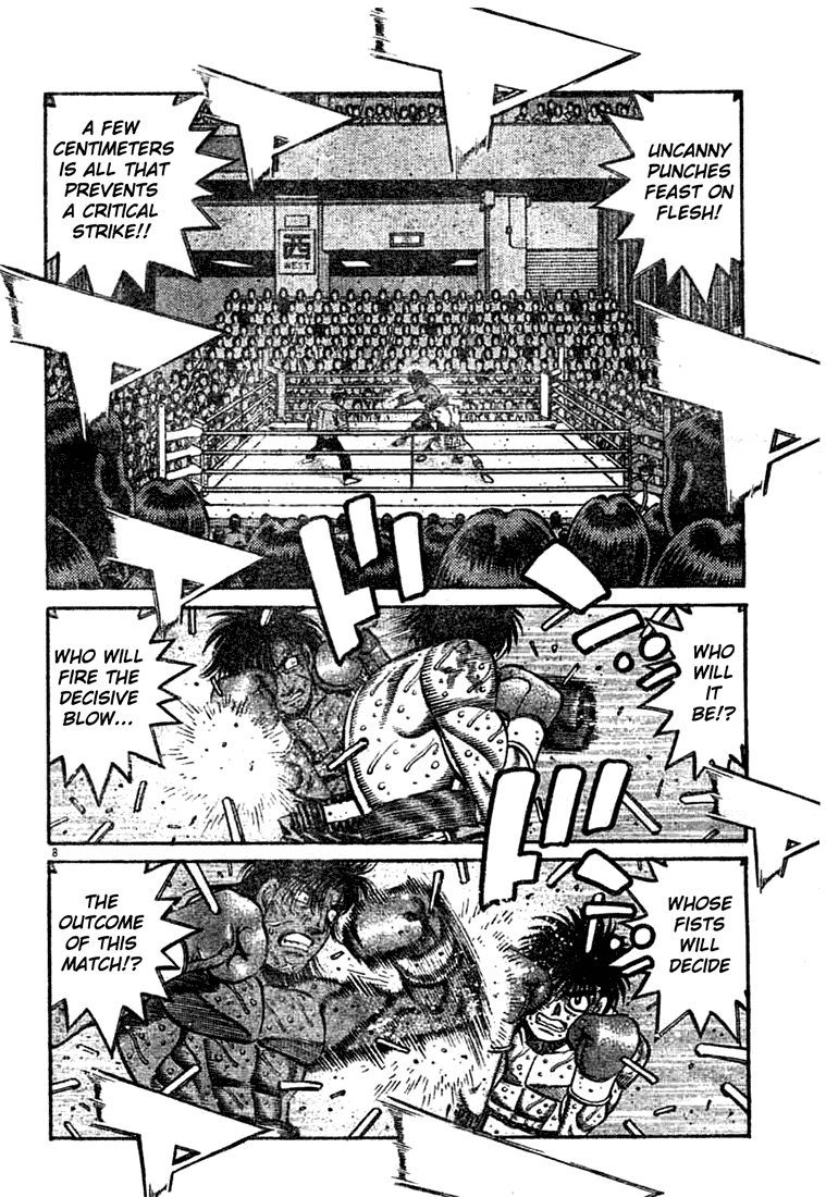 Hajime no Ippo Chapter 737 — page 8