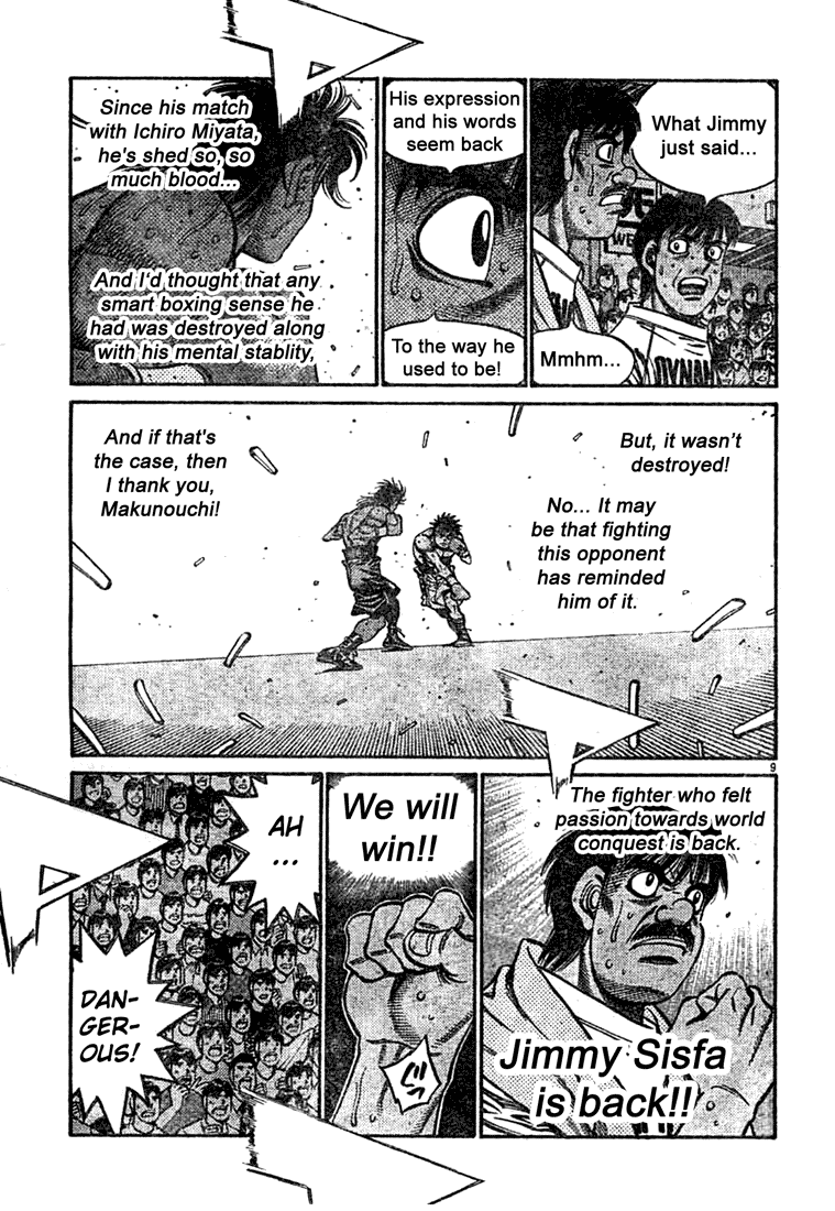 Hajime no Ippo Chapter 737 — page 9