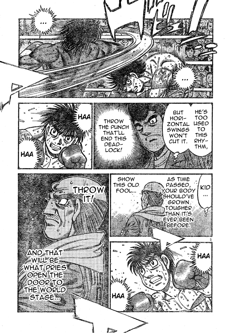 Hajime no Ippo Chapter 738 — page 3