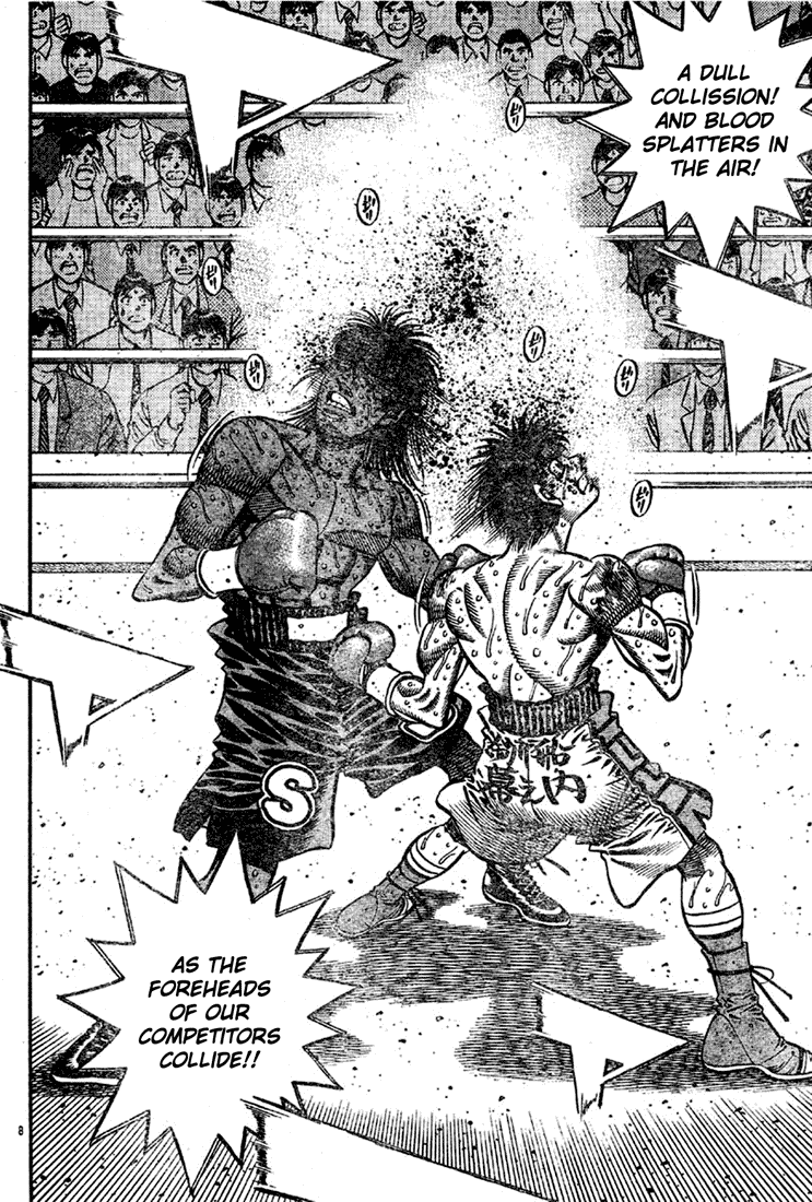 Hajime no Ippo Chapter 738 — page 8