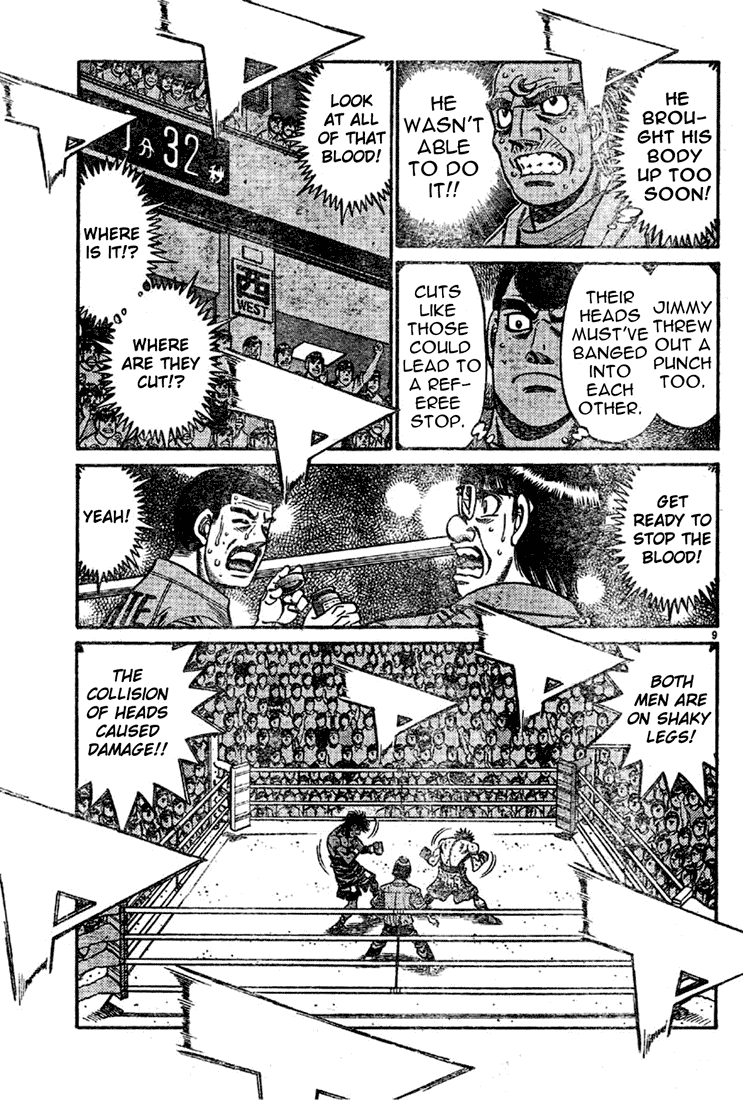 Hajime no Ippo Chapter 738 — page 9