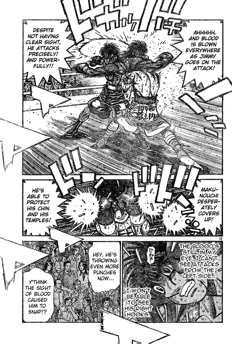 Hajime no Ippo Chapter 738 — page 13