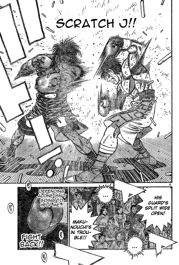 Hajime no Ippo Chapter 738 — page 15