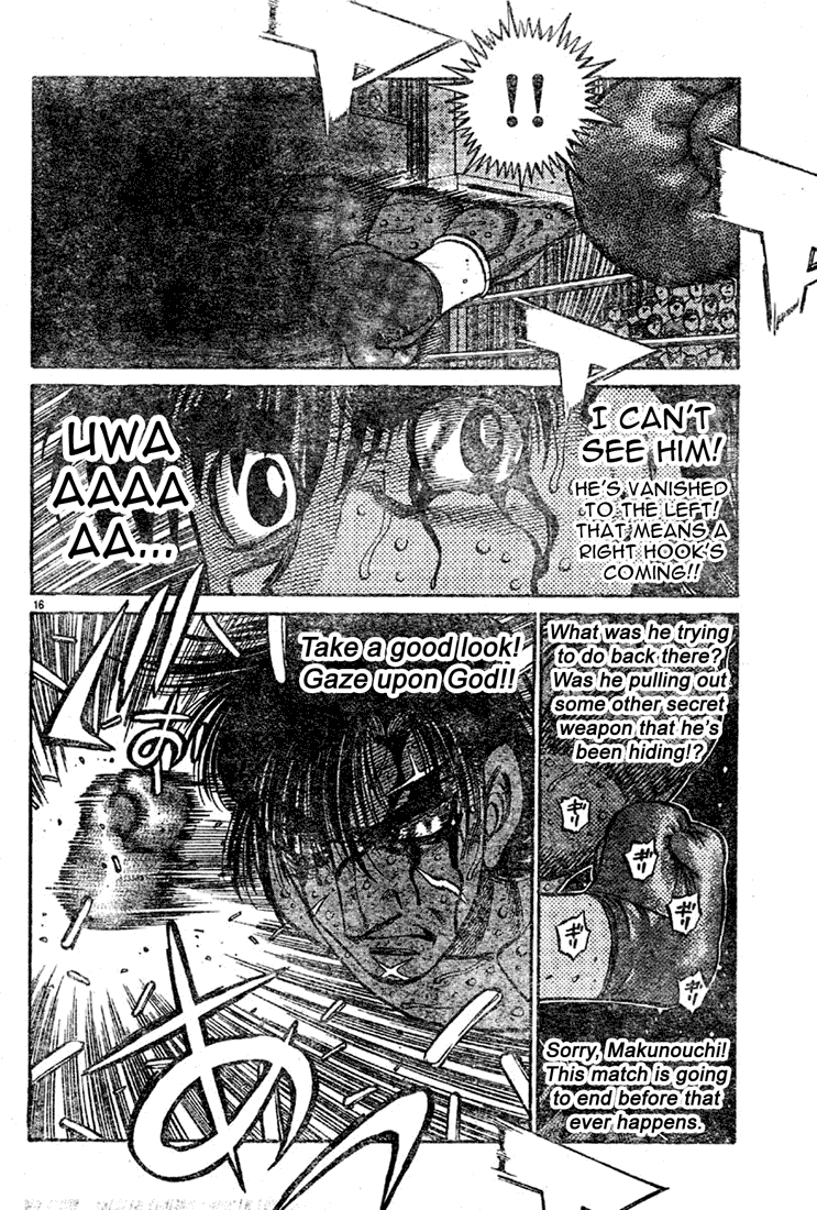 Hajime no Ippo Chapter 738 — page 16