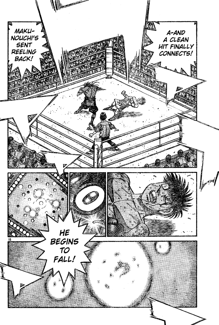 Hajime no Ippo Chapter 738 — page 18