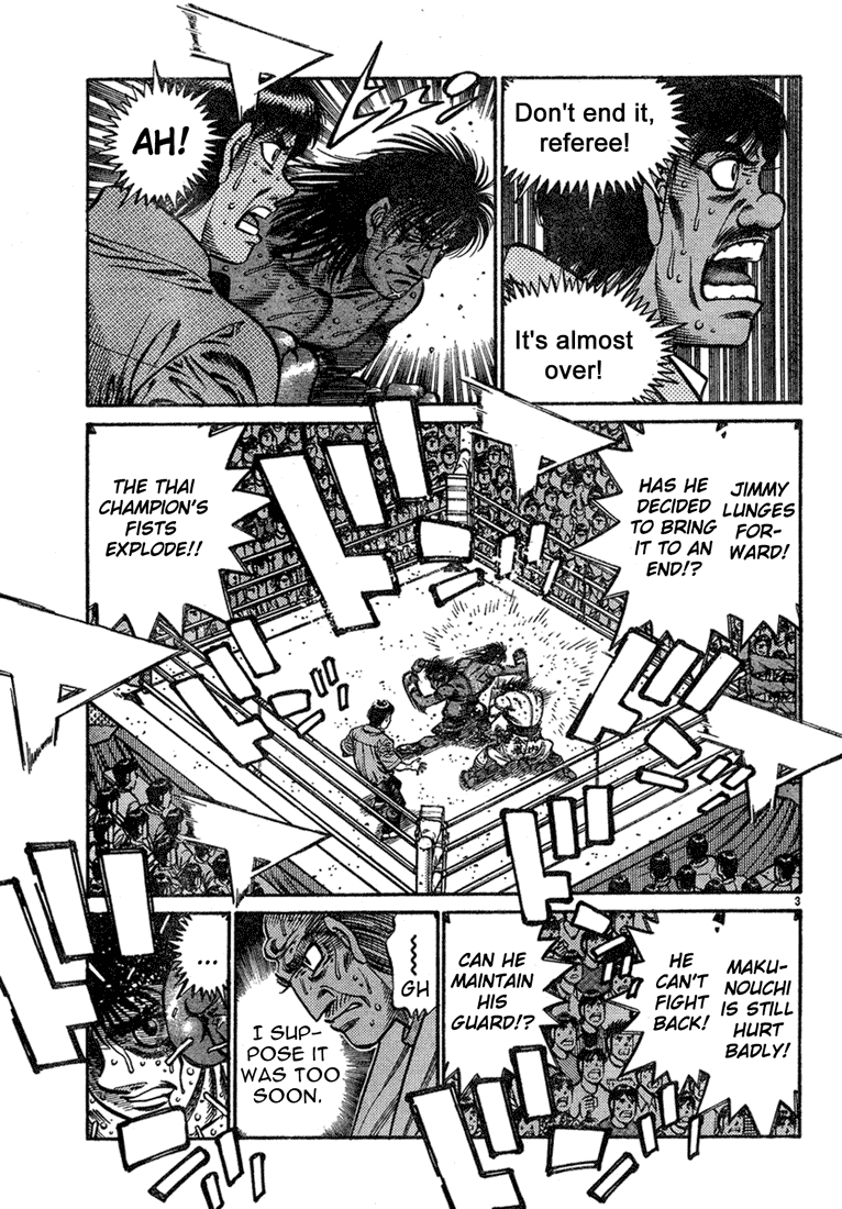 Hajime no Ippo Chapter 739 — page 3
