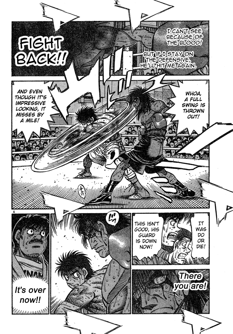 Hajime no Ippo Chapter 739 — page 4