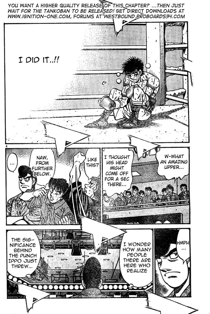 Hajime no Ippo Chapter 740 — page 3