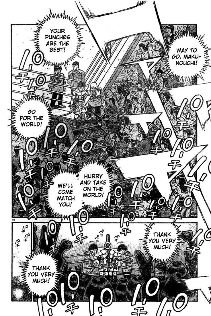 Hajime no Ippo Chapter 740 — page 9