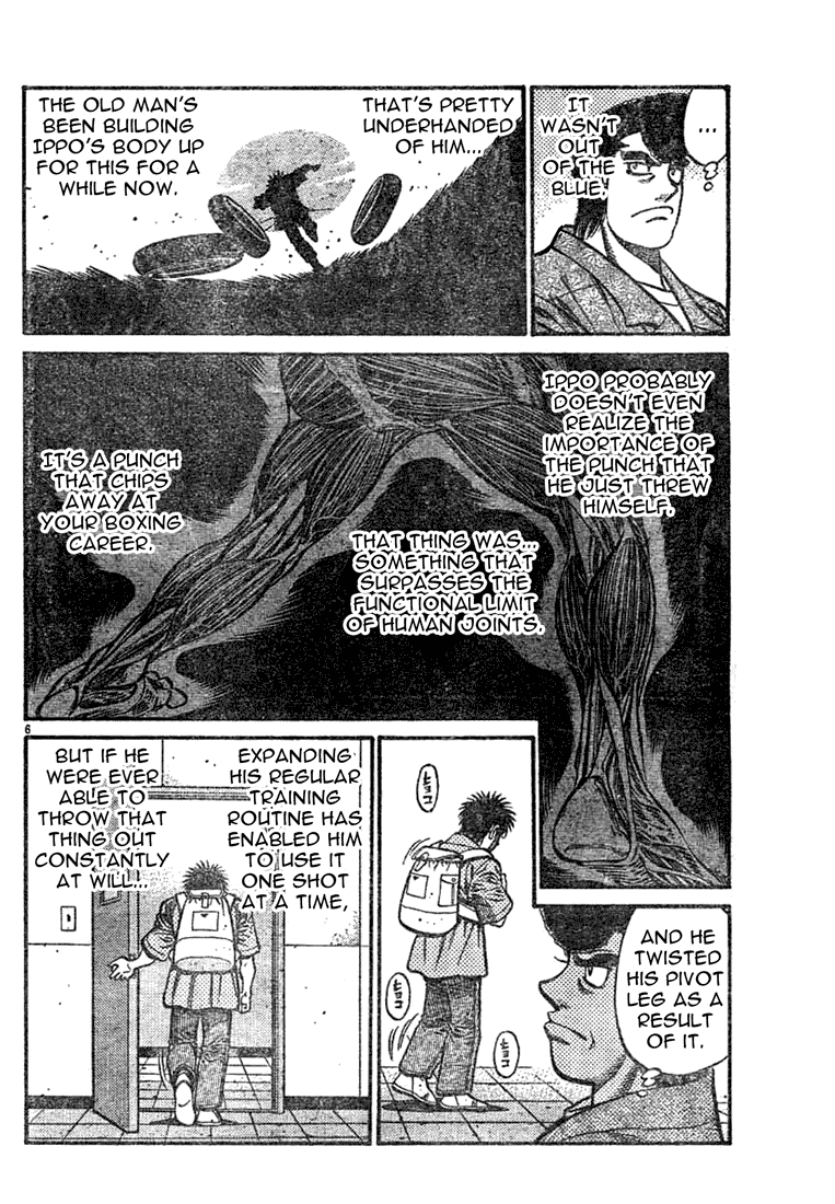 Hajime no Ippo Chapter 741 — page 6