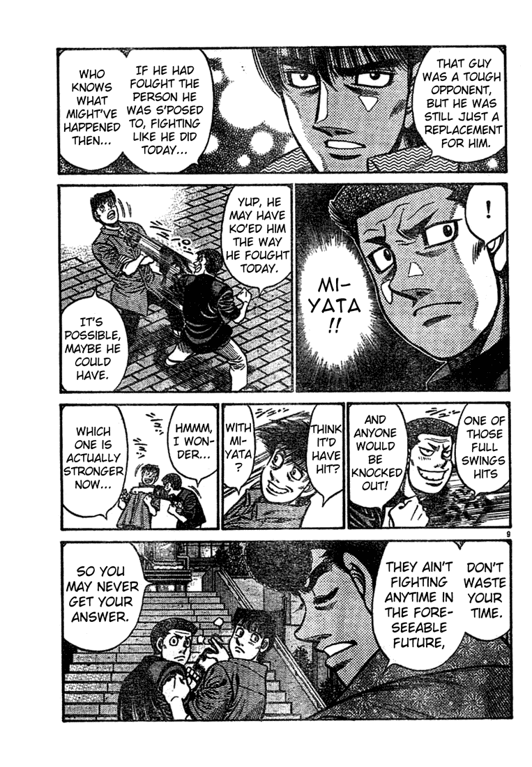 Hajime no Ippo Chapter 741 — page 9