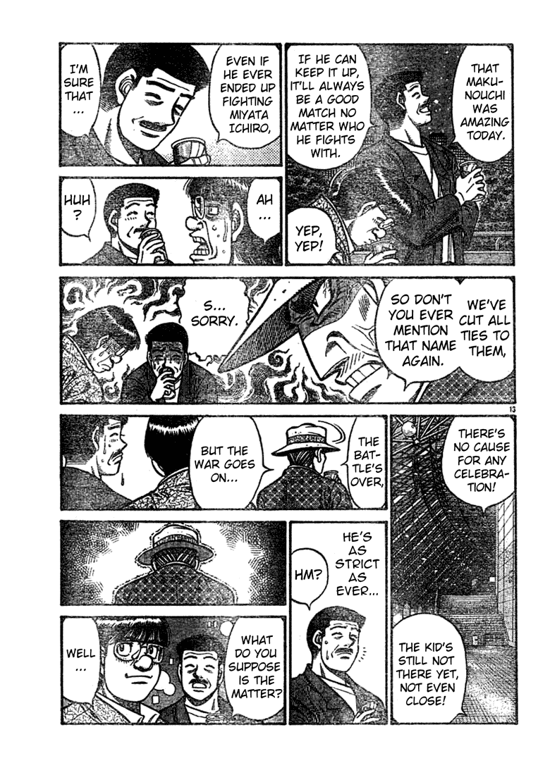 Hajime no Ippo Chapter 741 — page 13