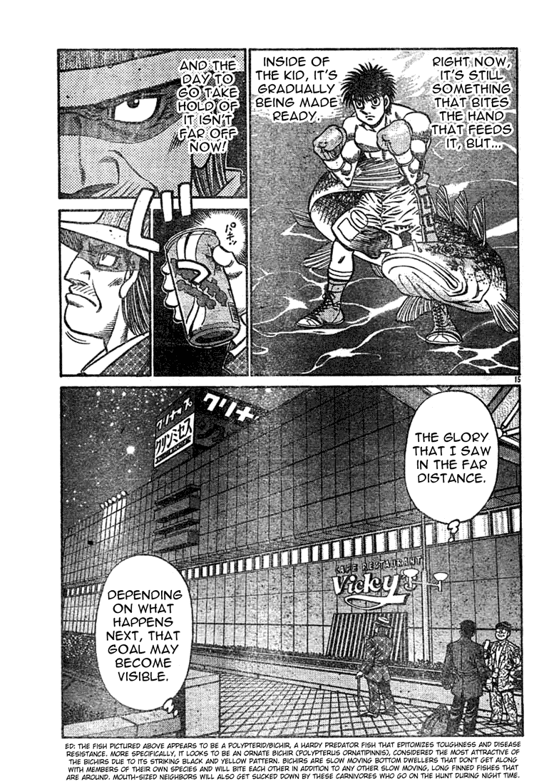 Hajime no Ippo Chapter 741 — page 15