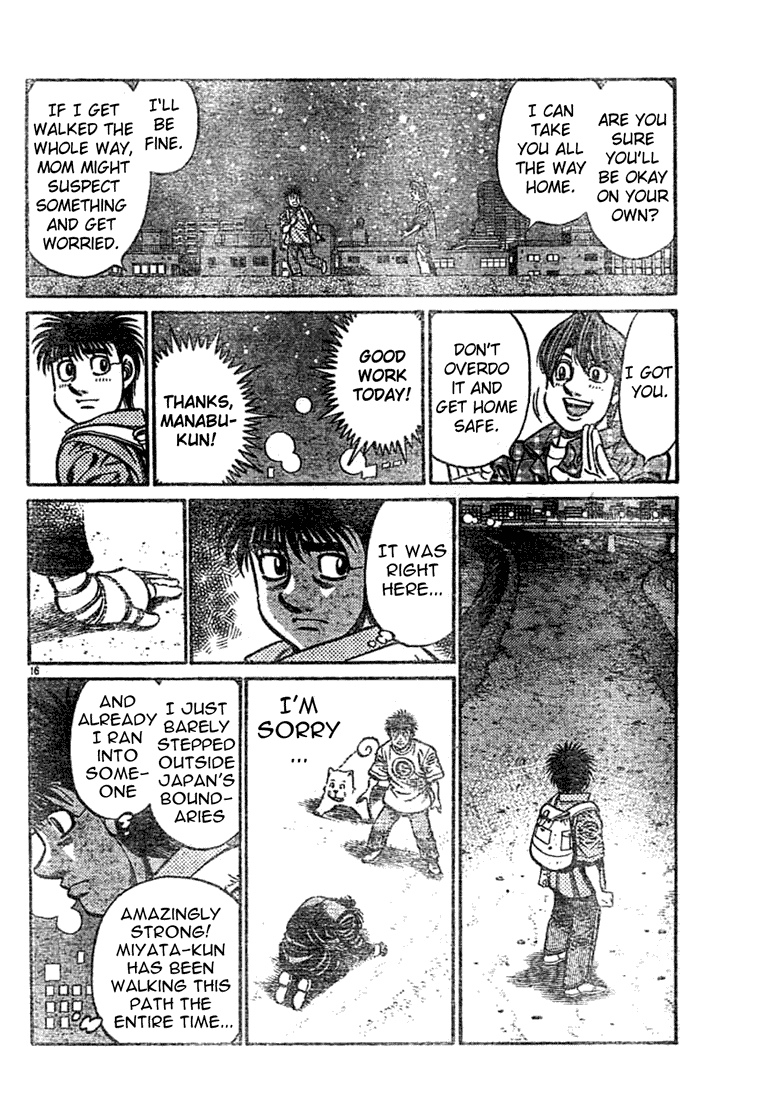 Hajime no Ippo Chapter 741 — page 16